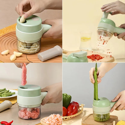 Selecta Chef - Picadora Multifuncional 4 en 1